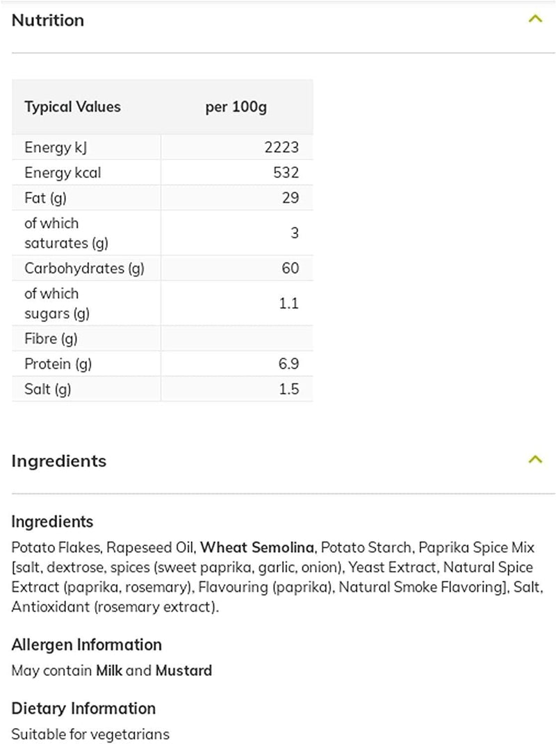 Load image into Gallery viewer, Capital Crisps Madrid Smoky Paprika Pack of 10 x 75g - Elongated Crisps. Multipack Crisps, Vegetarian Snacks, Healthy Snack
