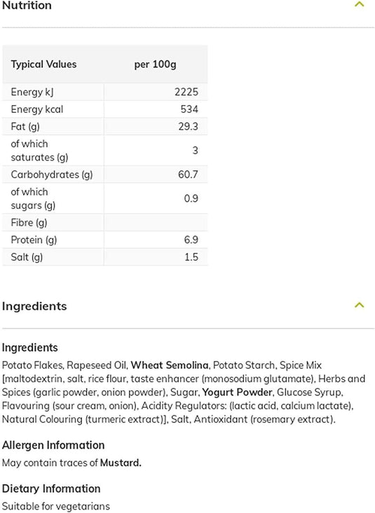 Capital Crisps Pack of 10 x 75g - Elongated Crisps. Multipack Crisps, Vegetarian Snacks, Healthy Snack (Berlin Sour Cream & Onion)