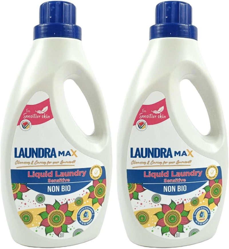 Load image into Gallery viewer, Sensitive Liquid Laundry Detergent – Dermatologically Tested Non Bio Concentrated Liquid Detergent for Washing Machine Stain Removal Laundry Liquid Detergent
