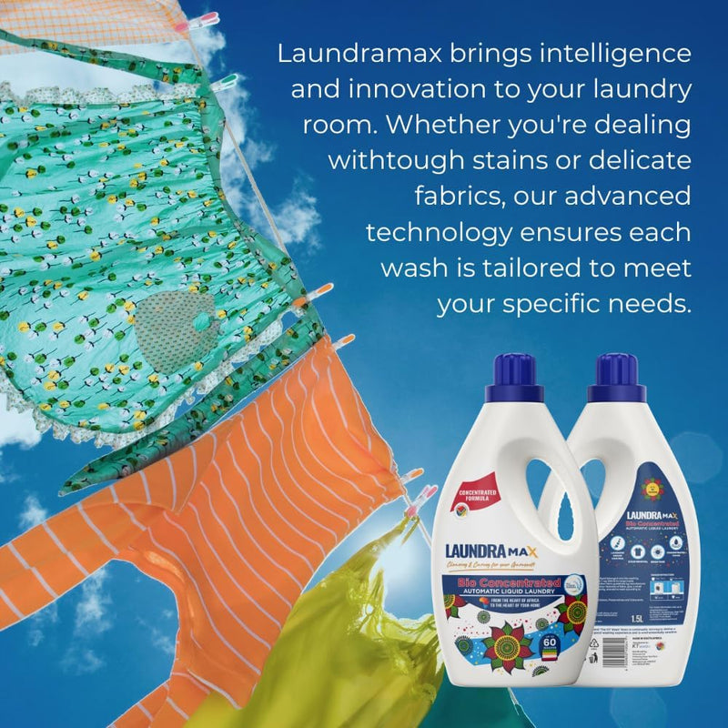 Load image into Gallery viewer, Automatic Liquid Laundry Detergent 1.5L – Bio Concentrated Liquid Detergent for Washing Machine Stain Removal Laundry Liquid Detergent
