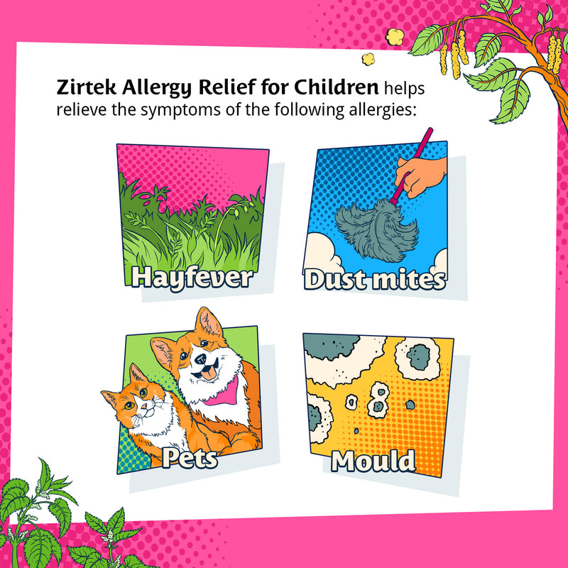Load image into Gallery viewer, Zirtek Allergy Relief, Pack 6 x 7 Tablets | Hayfever, Dust, Pets, and Hives | Cetirizine Antihistamine Tablet | Helps Relieve Allergic Symptoms | For Adults and Children Over 6 Years
