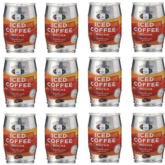 Master Café Iced Coffee in Cans, Mocha 240ml