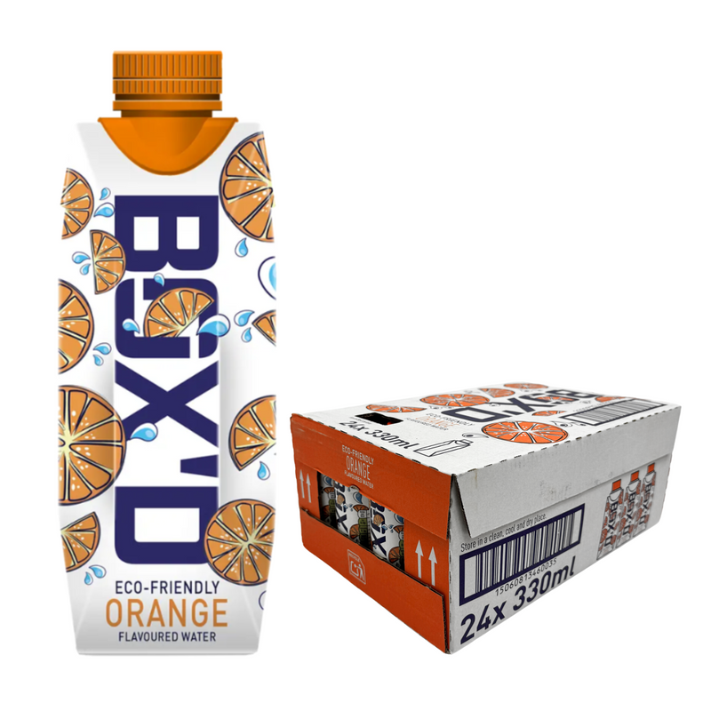 Load image into Gallery viewer, Box'D H2O Orange Pack of 24 x 330ml Case
