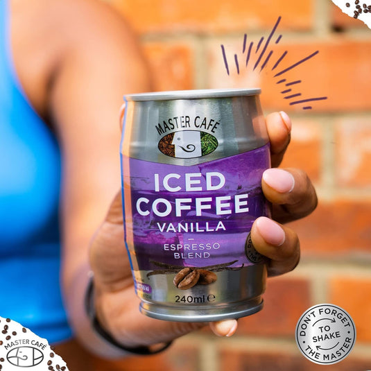 Master Café Iced Coffee in Cans, Vanilla 240ml